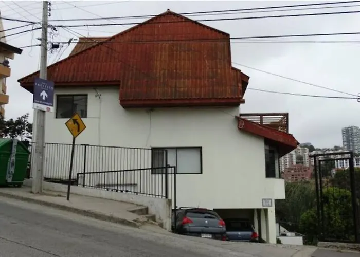 Casa Centro De Renaca, 5 Habitaciones, Terraza Vista Al Mar